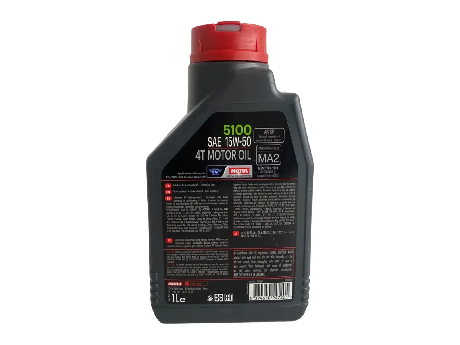 Motul 15w50 5100 - Image 2